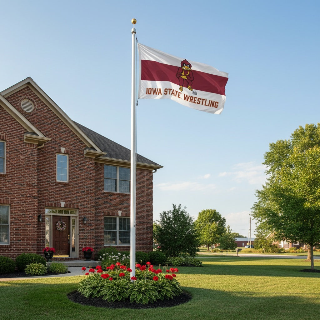 Iowa State Wrestling 2 Sided 3x5 Flag heartlandflags