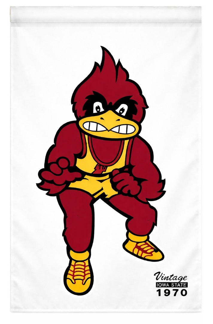 Iowa State Wrestling 2 Sided Banner heartlandflags
