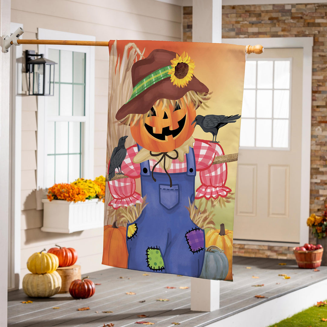 Jack The Scarecrow 2 Sided Banner heartlandflags