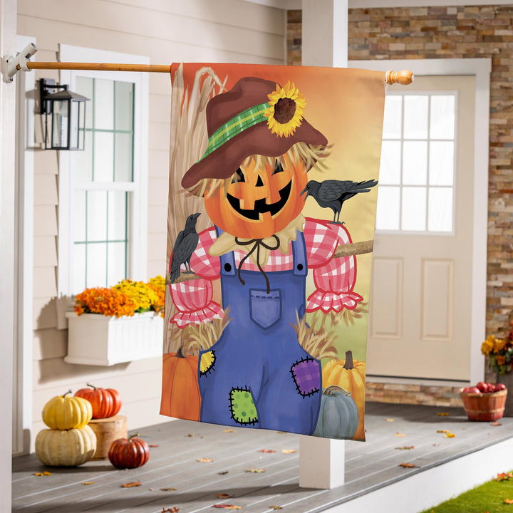 Jack The Scarecrow 2 Sided Banner heartlandflags