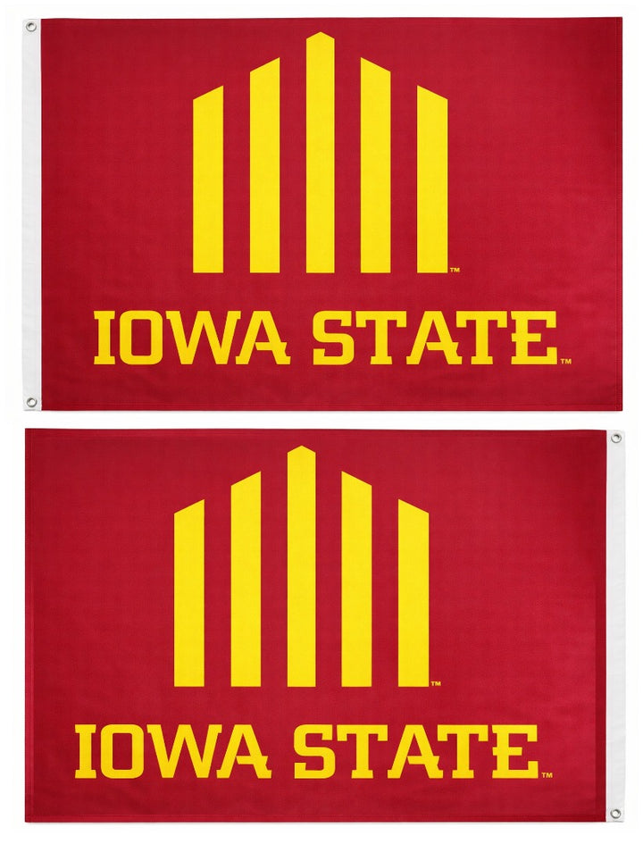 Jack Trice Logo Flag 3x5 Iowa State 2 Sided heartlandflags