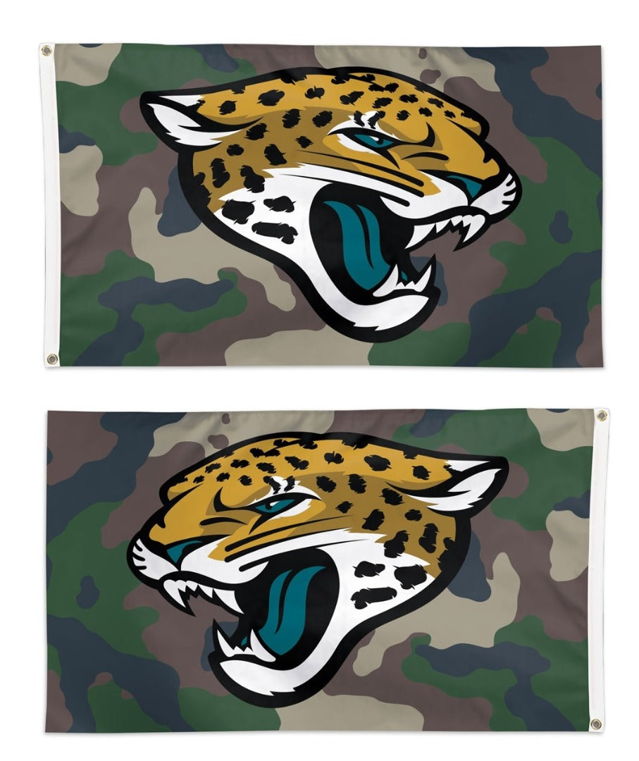 Jacksonville Jaguars Camo 3x5 Flag heartlandflags