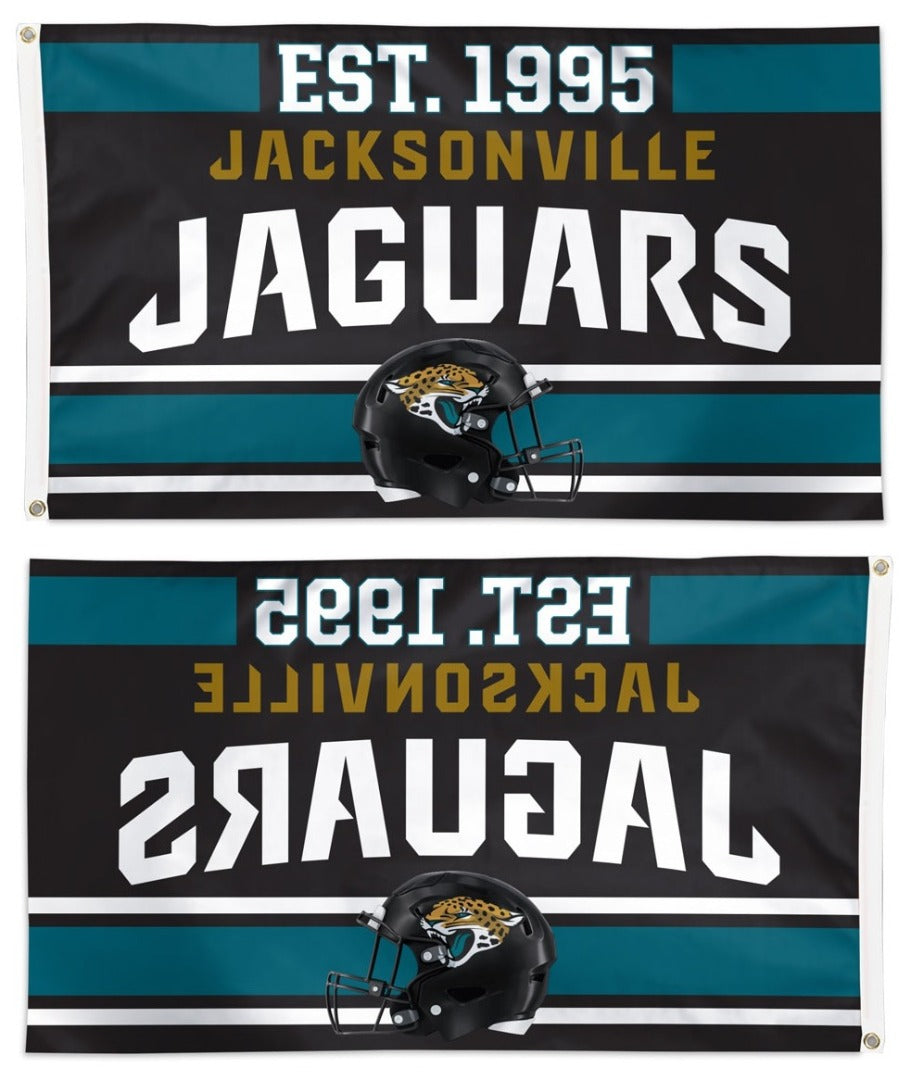 Jacksonville Jaguars Est 1995 Flag 3x5 heartlandflags