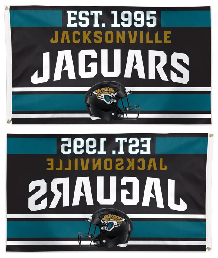 Jacksonville Jaguars Est 1995 Flag 3x5 heartlandflags