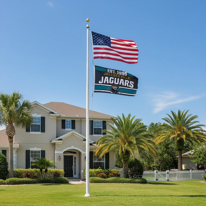 Jacksonville Jaguars Est 1995 Flag 3x5 heartlandflags