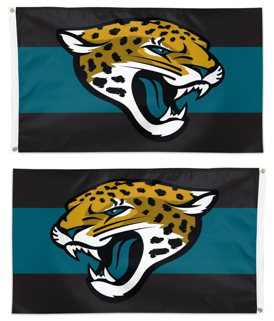 Jacksonville Jaguars Flag 3x5 Home Stripe heartlandflags