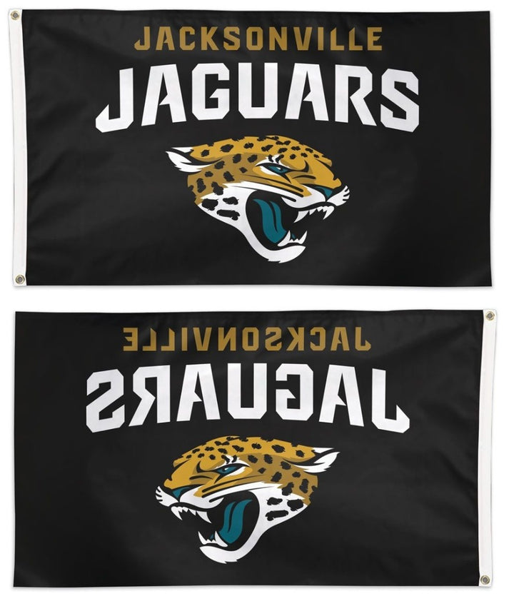 Jacksonville Jaguars Flag 3x5 Logo Black heartlandflags