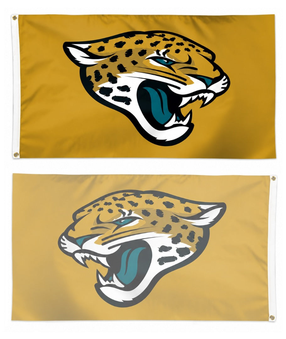 Jacksonville Jaguars Gold 3x5 Flag heartlandflags