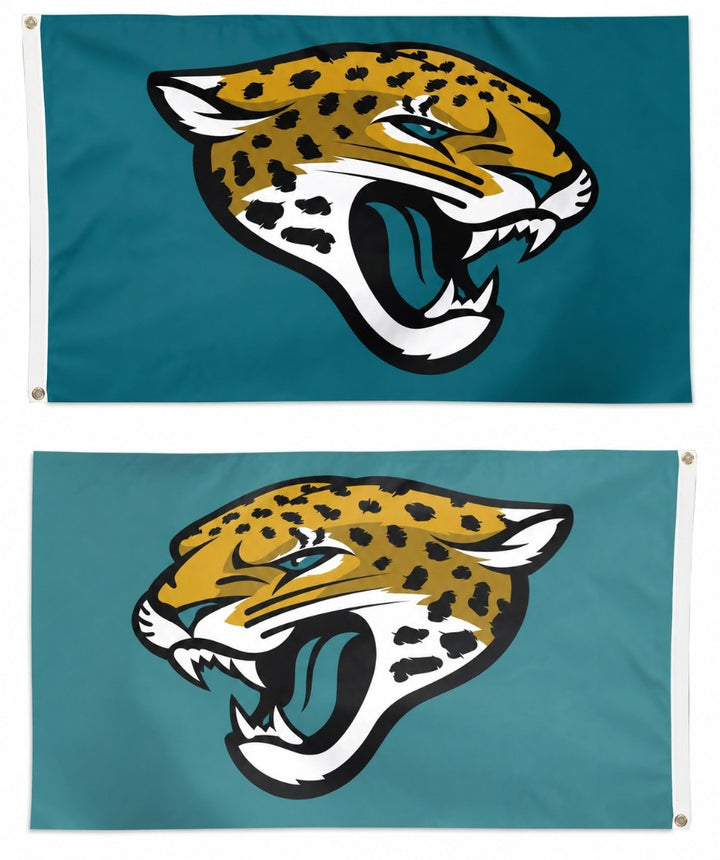 Jacksonville Jaguars Teal 3x5 Flag heartlandflags