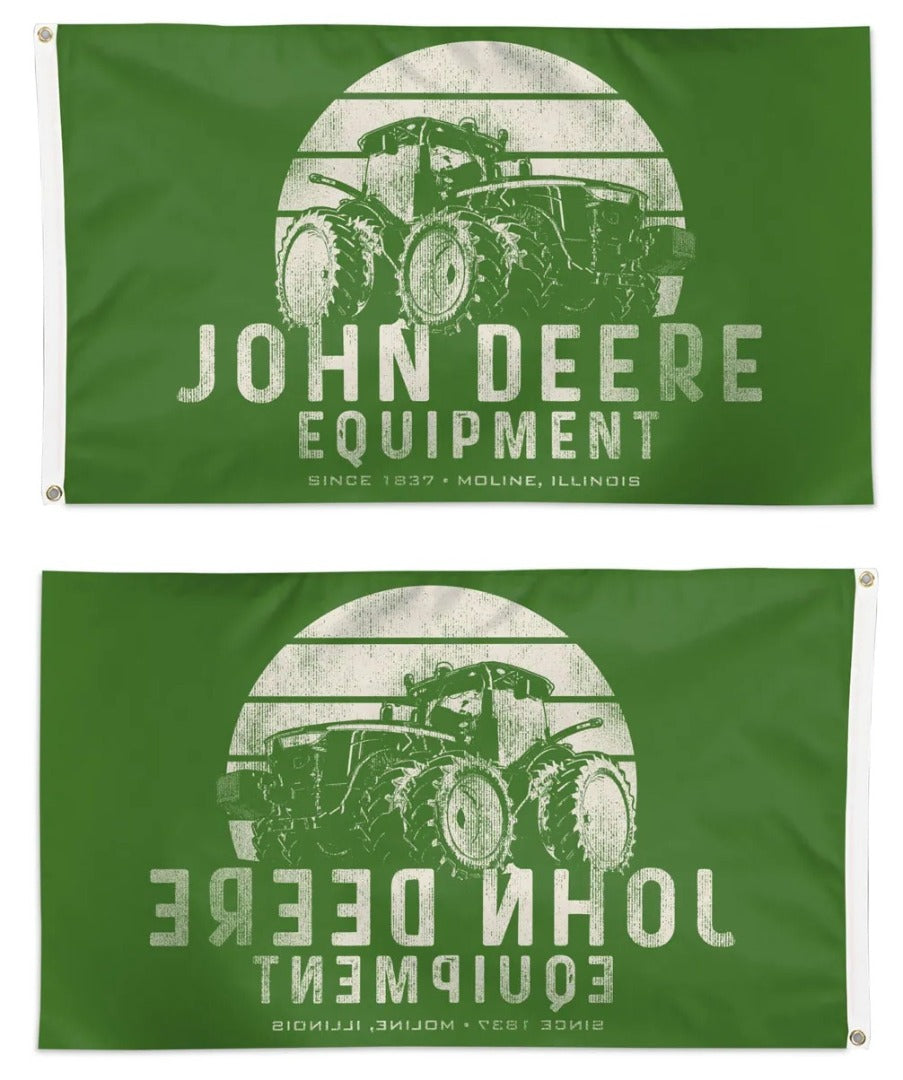John Deere Equipment 3x5 Flag heartlandflags