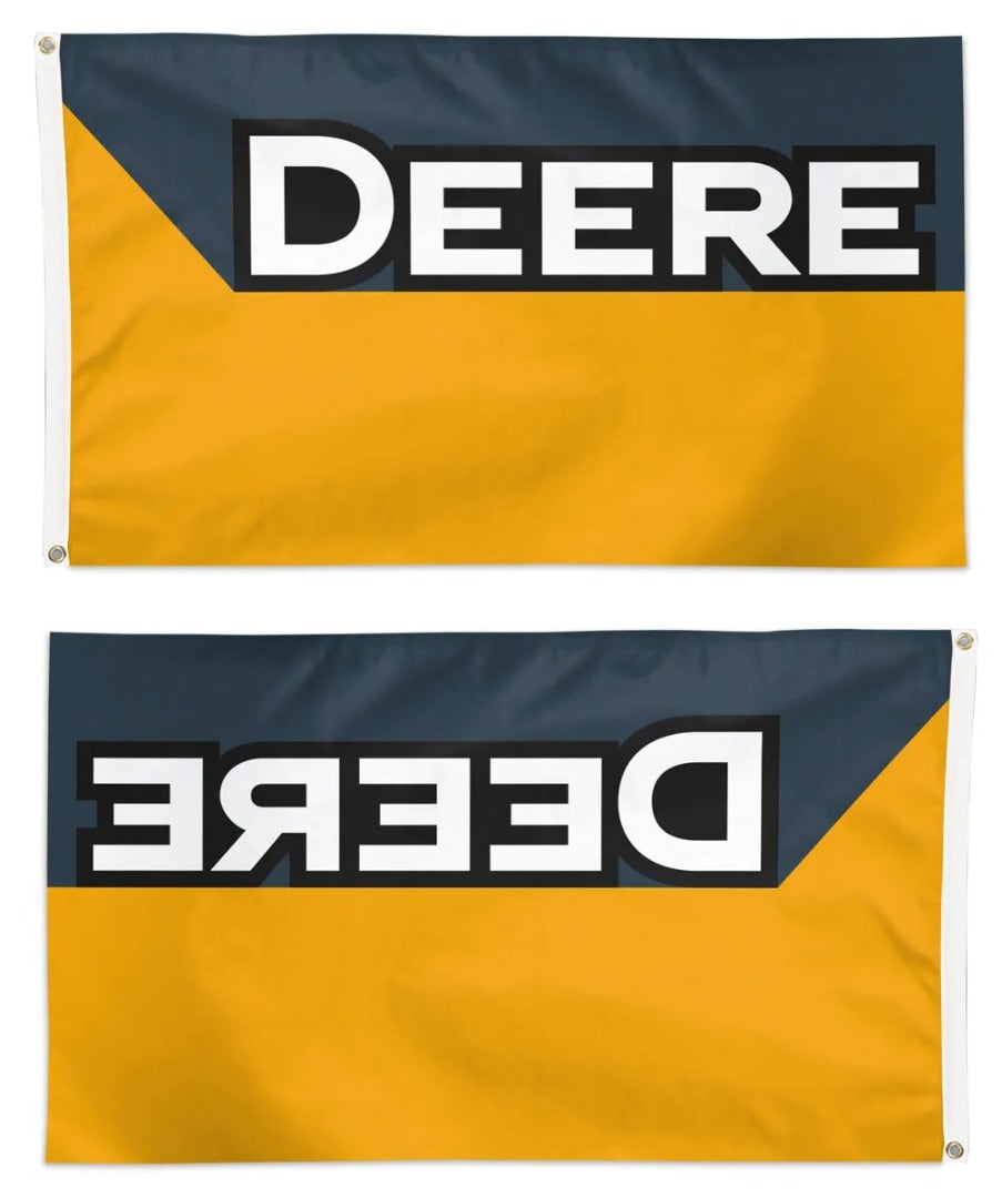 John Deere Green & Yellow 3x5 Flag heartlandflags