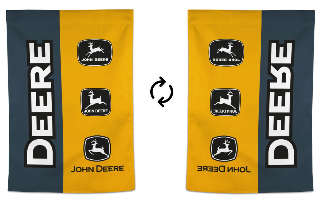 John Deere Multi Logo Banner heartlandflags
