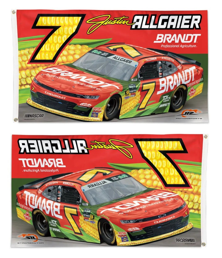 Justin Allgaier Brandt 3x5 Flag heartlandflags