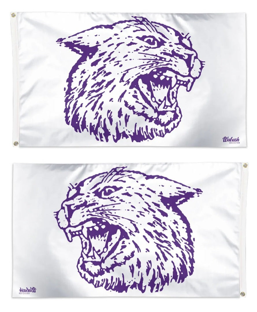 K-State Wildcats Wabash White 3x5 Flag heartlandflags