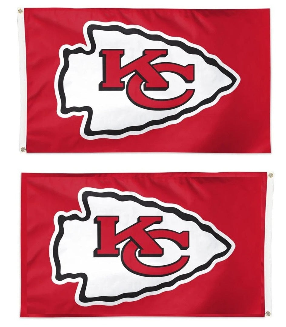 Kansas City Chiefs 5x8 Double Sided Flag ? Premium Stadium-Size Banner heartlandflags