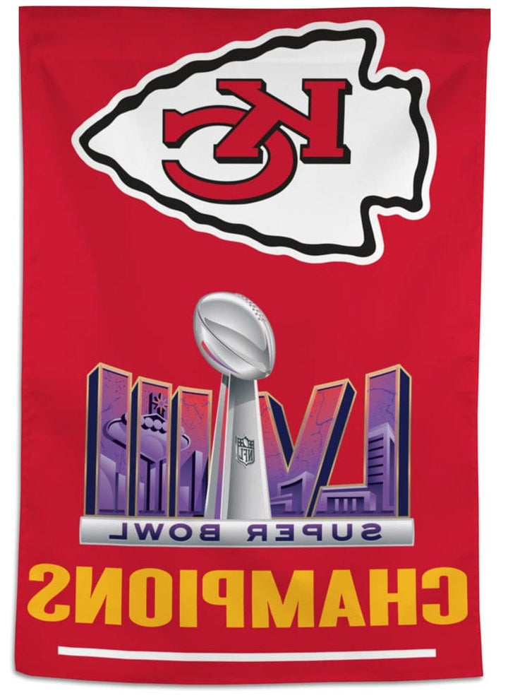 Kansas City Chiefs Banner Super Bowl LVIII Champions heartlandflags