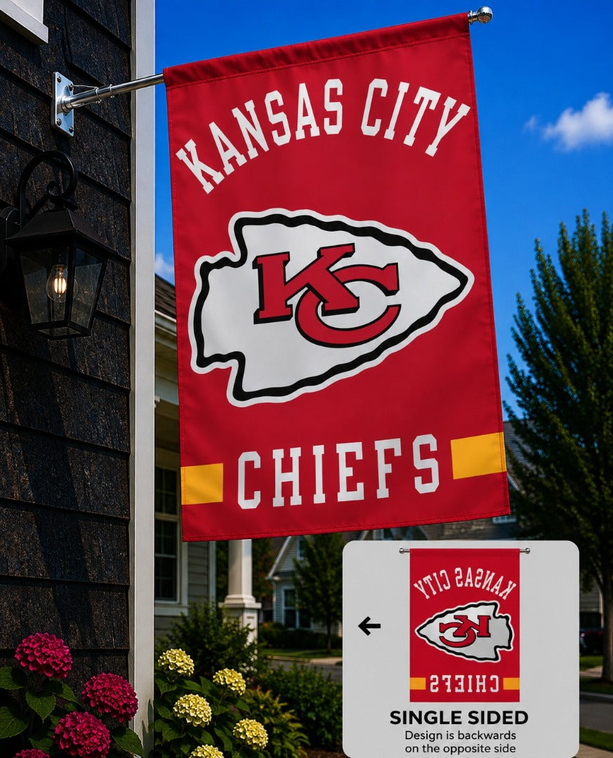 Kansas City Chiefs Classic Banner NFL heartlandflags