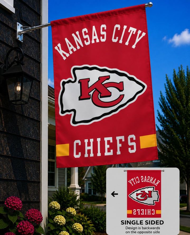 Kansas City Chiefs Classic Banner NFL heartlandflags