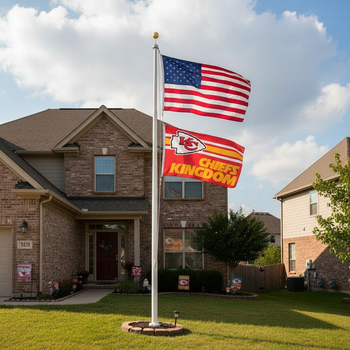 Kansas City Chiefs Flag 3x5 Chiefs Kingdom heartlandflags