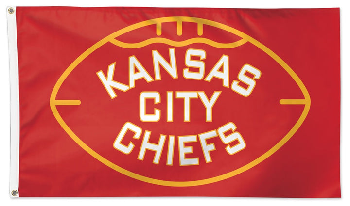 Kansas City Chiefs Flag 3x5 Football Logo heartlandflags