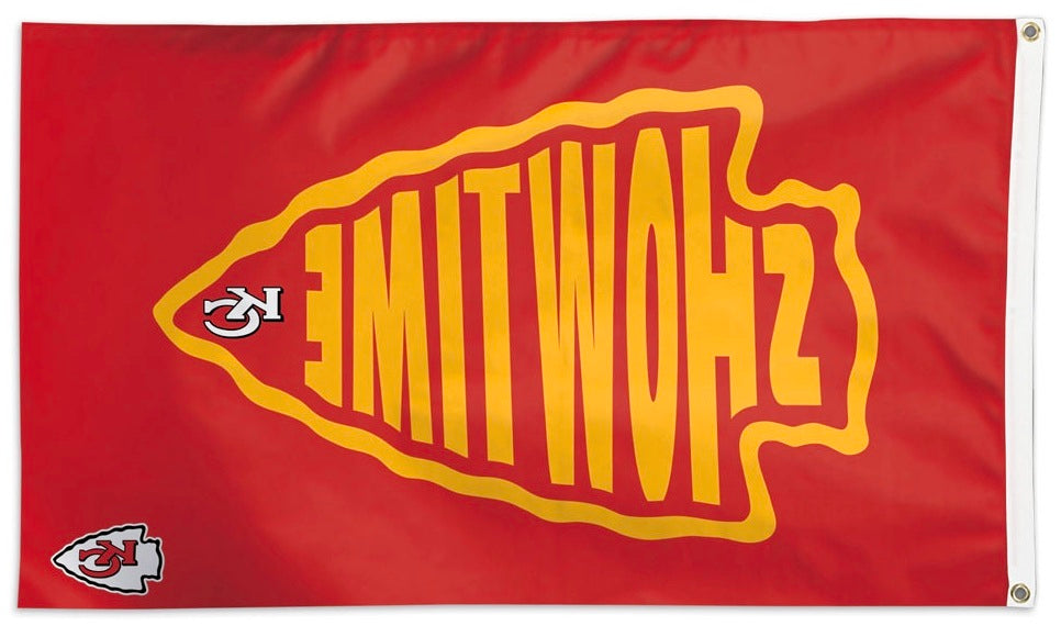 Kansas City Chiefs Flag 3x5 Showtime heartlandflags