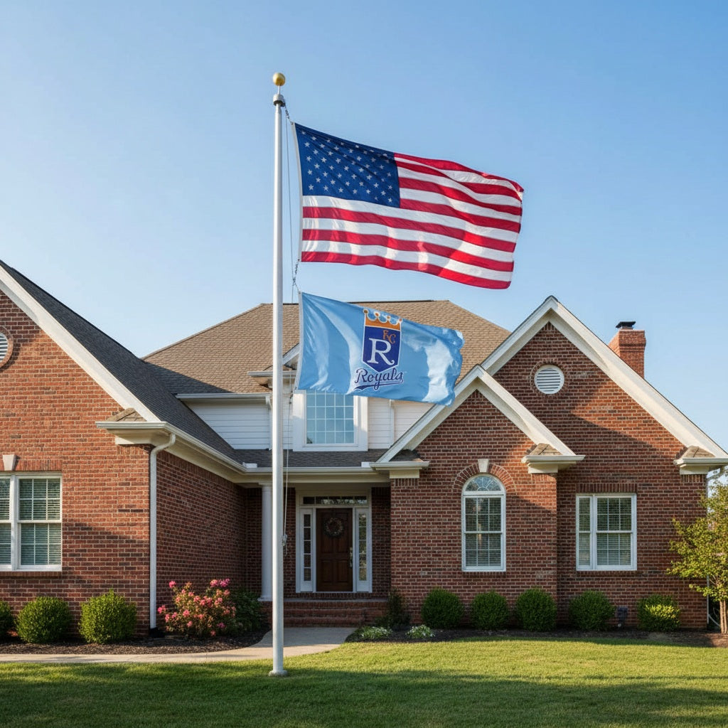Kansas City Royals Flag 3x5 Cooperstown Collection heartlandflags