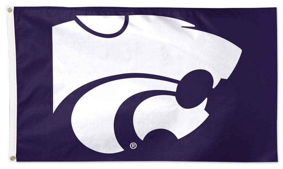 Kansas State Wildcats Flag 3x5 Purple 2 Sided heartlandflags