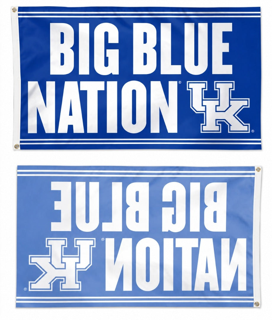 Kentucky Big Blue Nation 3x5 Flag heartlandflags