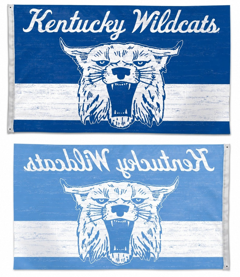 Kentucky Wildcats Throwback Vault Logo 3x5 Flag heartlandflags