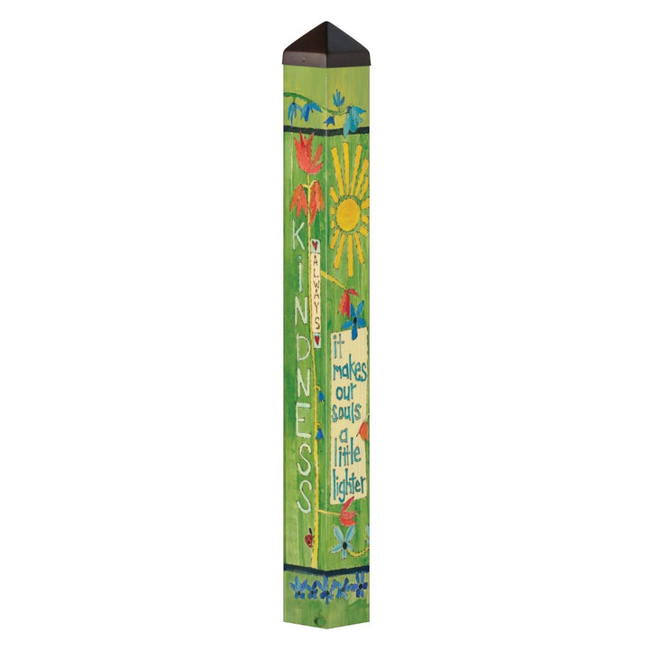 Kindness Always Art Pole 40 Inches Tall heartlandflags