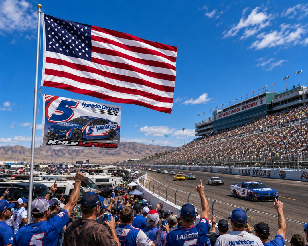 Kyle Larson 2026 NASCAR 3x5 Flag heartlandflags