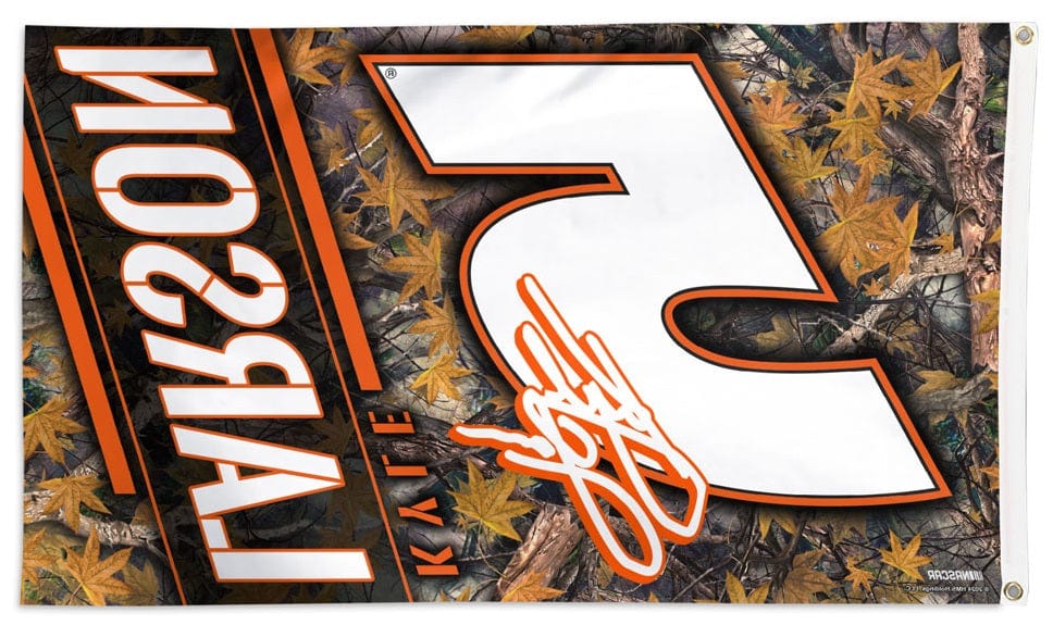 Kyle Larson Flag 3x5 Camo 2024 heartlandflags