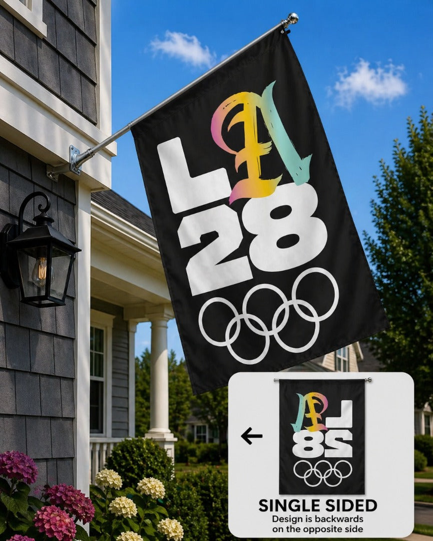 LA 2028 Olympics Banner heartlandflags