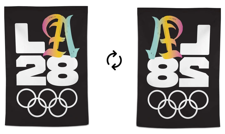 LA 2028 Olympics Banner heartlandflags