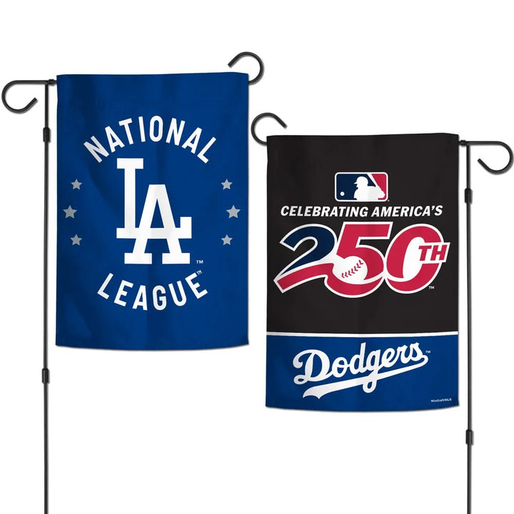LA Dodgers 2 Sided America 250 Garden Flag heartlandflags