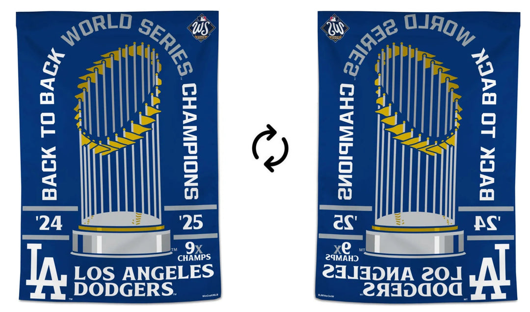 LA Dodgers Back To Back World Series Champions heartlandflags