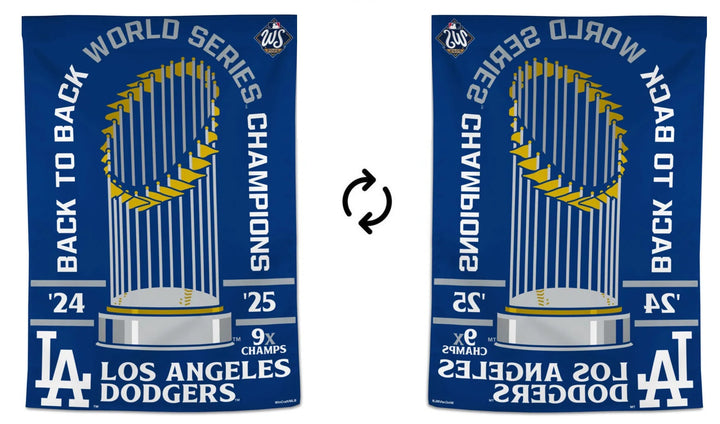 LA Dodgers Back To Back World Series Champions heartlandflags