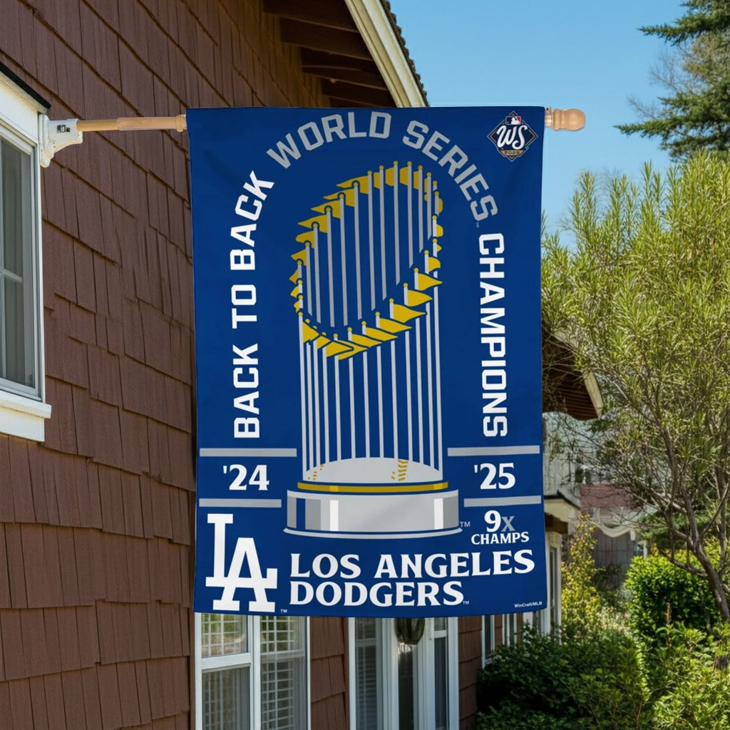 LA Dodgers Back To Back World Series Champions heartlandflags