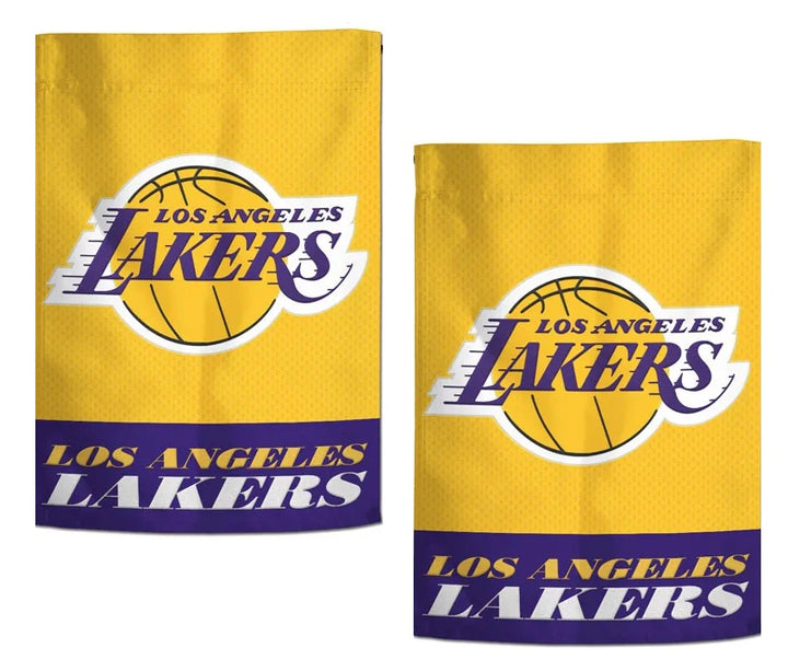 LA Lakers 2 Sided Embroidered Garden Flag heartlandflags