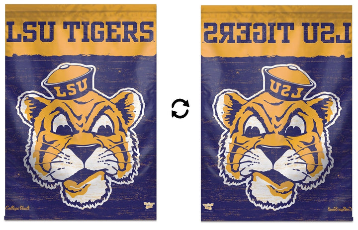 LSU Tigers Flag Throwback Logo House Banner heartlandflags
