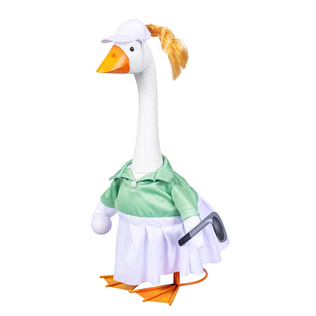 Lady Golfer Porch Goose Outfit