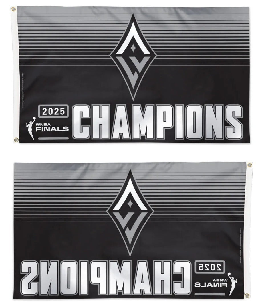Las Vegas Aces 2025 WNBA Champions 3x5 Flag heartlandflags