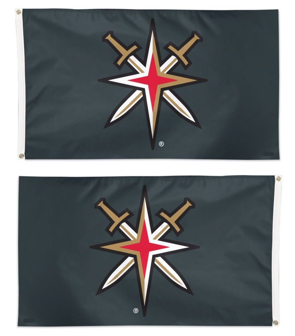 Las Vegas Golden Knights Flag 3x5 Throwback Logo heartlandflags