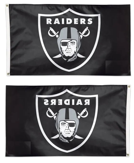 Las Vegas Raiders Flag 3x5 Black heartlandflags