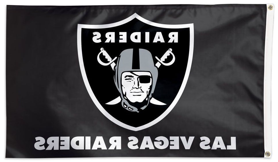 Las Vegas Raiders Flag 3x5 Black heartlandflags