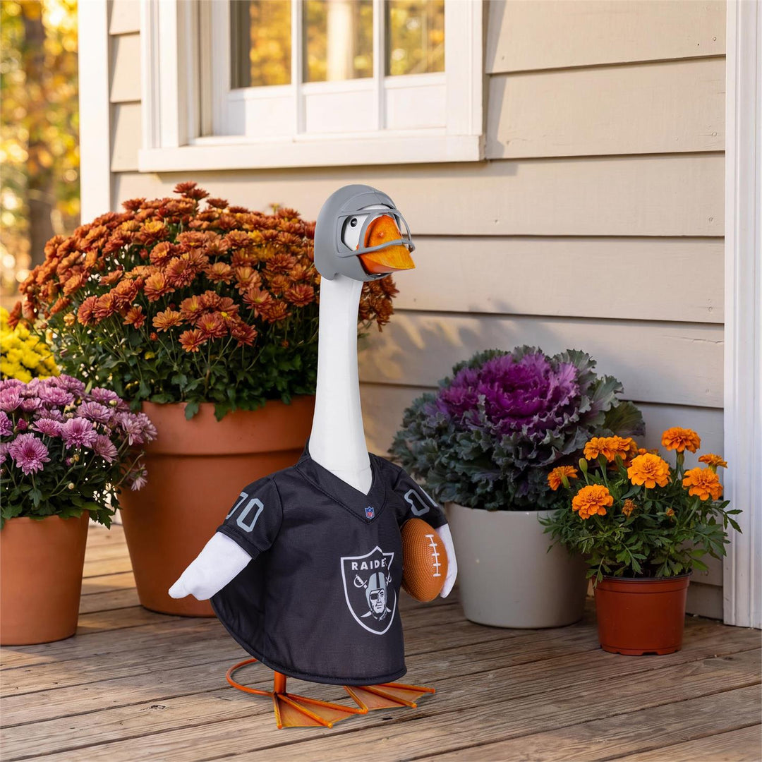 Las Vegas Raiders Porch Goose Outfit for 21 Inch Goose heartlandflags