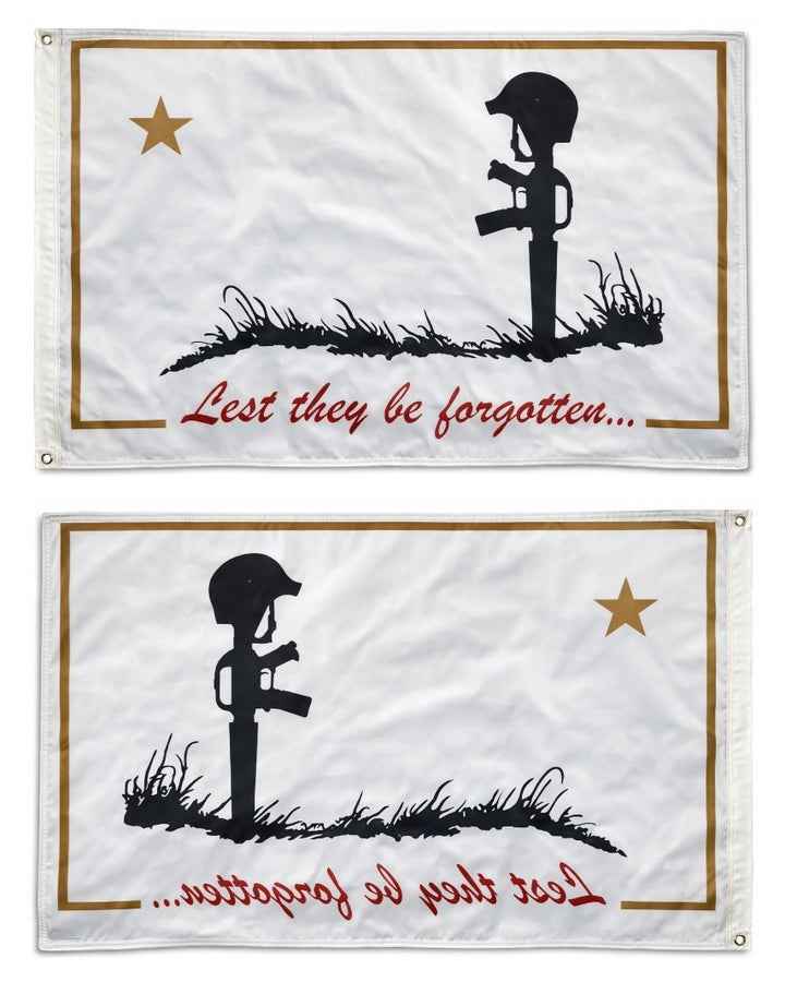 Lest They Be Forgotten Flag 3x5 Flag For The Fallen heartlandflags