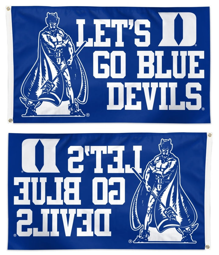 Let's Go Blue Devils Flag 3x5 Duke heartlandflags