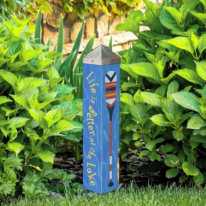 Life Is Better At The Lake Art Pole 20 Inches Tall heartlandflags