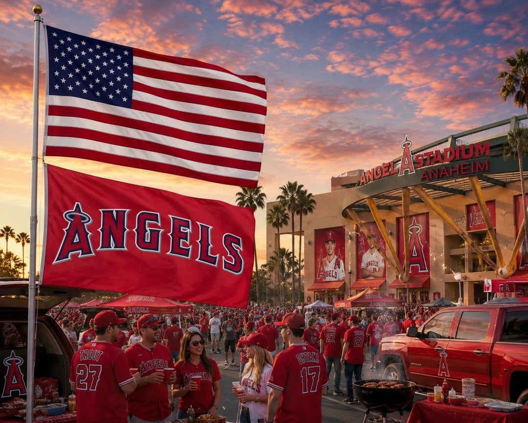 Los Angeles Angels of Anaheim Flag 3x5 heartlandflags